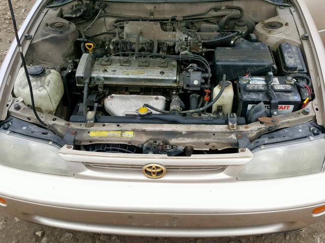 1NXBB02E4VZ575127 - 1997 TOYOTA COROLLA DX TAN photo 7