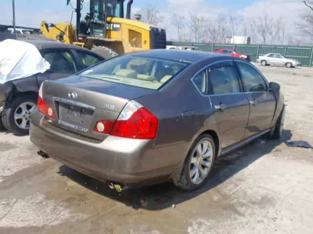 JNKAY01E26M106831 - 2006 INFINITI M35 BASE BROWN photo 4