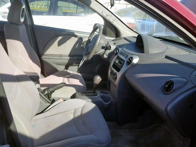1G8AJ52F34Z161891 - 2004 SATURN ION LEVEL RED photo 5