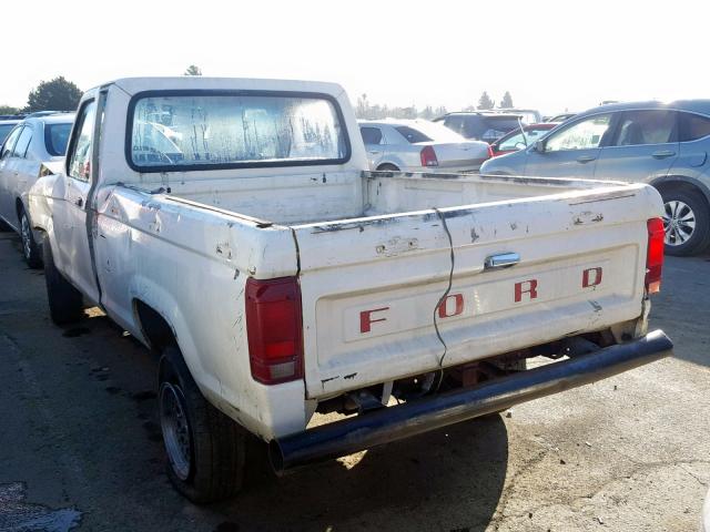 1FTBR10A9JUA64917 - 1988 FORD RANGER WHITE photo 3