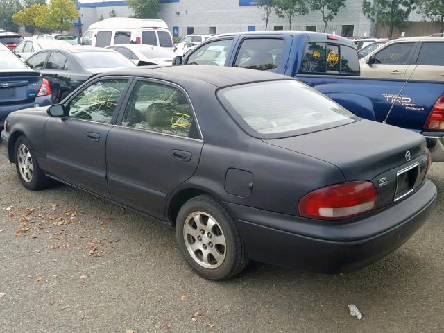 1YVGF22D8W5758442 - 1998 MAZDA 626 ES BLACK photo 3