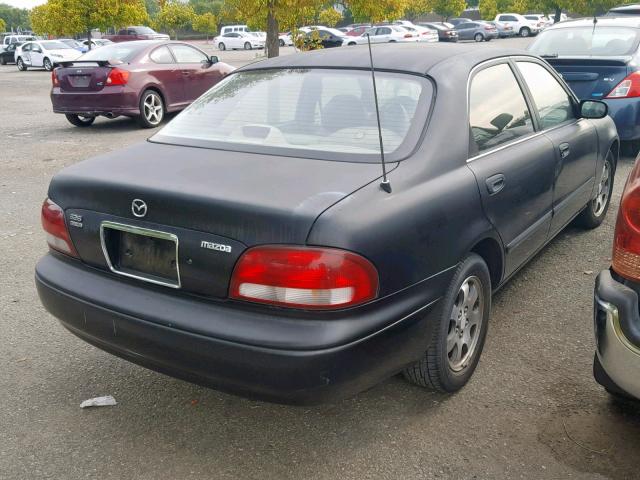 1YVGF22D8W5758442 - 1998 MAZDA 626 ES BLACK photo 4