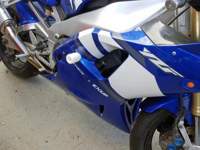 JYARN05E31A009683 - 2001 YAMAHA YZFR1 BLUE photo 7