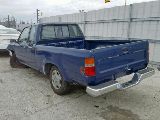 JT4RN93P7P5081887 - 1993 TOYOTA PICKUP 1/2 BLUE photo 3