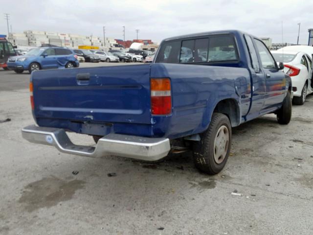 JT4RN93P7P5081887 - 1993 TOYOTA PICKUP 1/2 BLUE photo 4