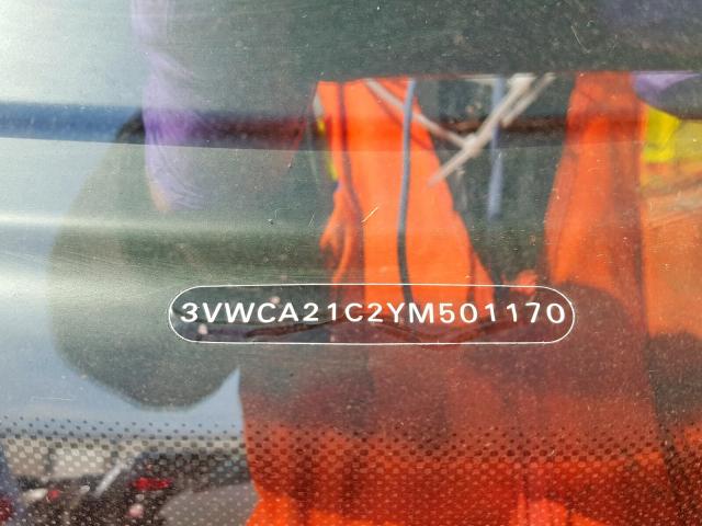 3VWCA21C2YM501170 - 2000 VOLKSWAGEN NEW BEETLE Qırmızı foto 10