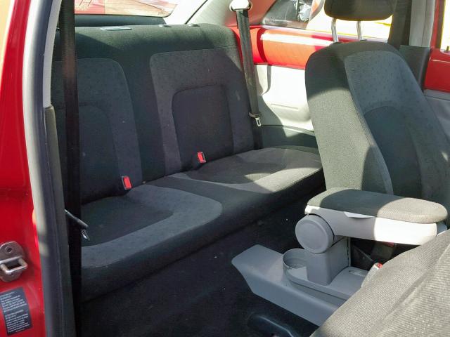 3VWCA21C2YM501170 - 2000 VOLKSWAGEN NEW BEETLE Qırmızı foto 6