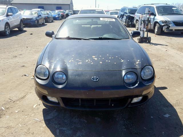 JT2DG02T3X0054271 - 1999 TOYOTA CELICA GT BLACK photo 9