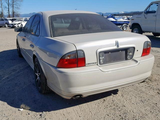 1LNFM87A26Y607695 - 2006 LINCOLN LS CREAM photo 3