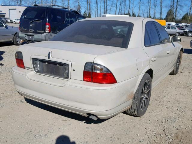 1LNFM87A26Y607695 - 2006 LINCOLN LS CREAM photo 4
