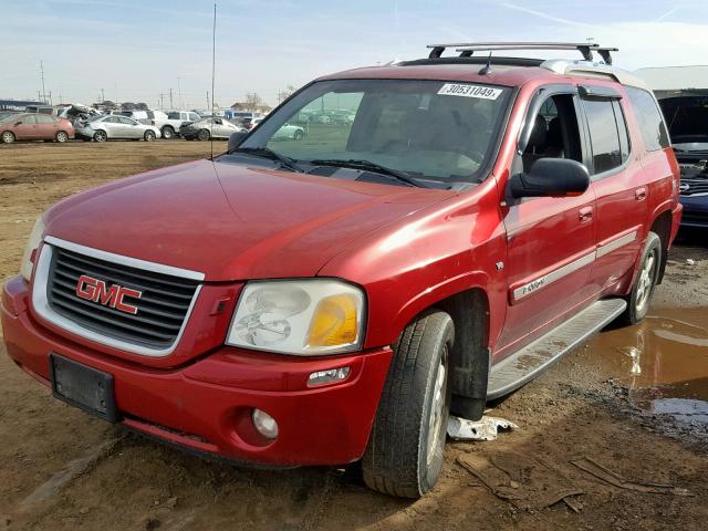 1GKET12P146181341 - 2004 GMC ENVOY XUV MAROON photo 2