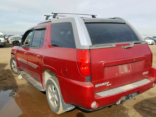 1GKET12P146181341 - 2004 GMC ENVOY XUV MAROON photo 3