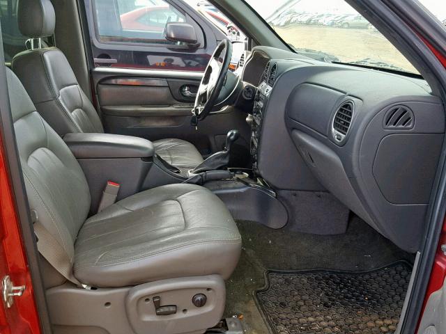 1GKET12P146181341 - 2004 GMC ENVOY XUV MAROON photo 5