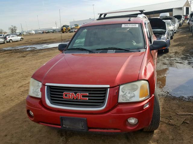 1GKET12P146181341 - 2004 GMC ENVOY XUV MAROON photo 9