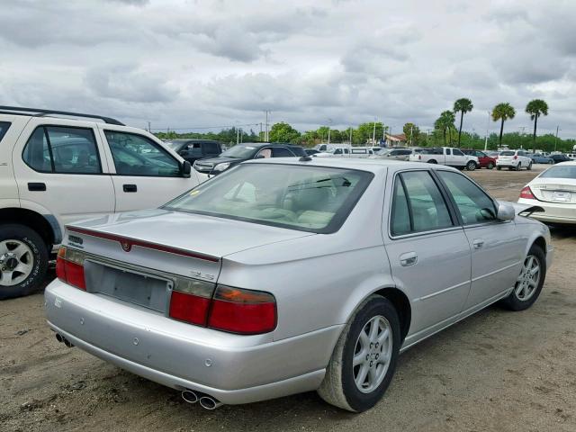 1G6KS54Y13U263615 - 2003 CADILLAC SEVILLE SL SILVER photo 4