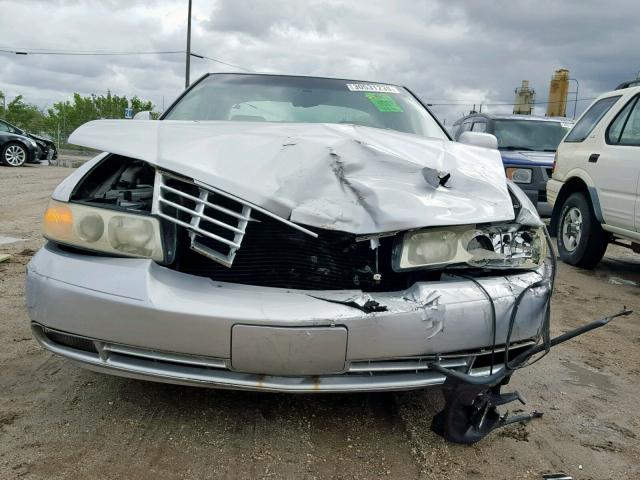 1G6KS54Y13U263615 - 2003 CADILLAC SEVILLE SL SILVER photo 9