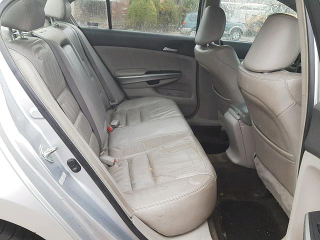 1HGCP26849A067985 - 2009 HONDA ACCORD EXL SILVER photo 6