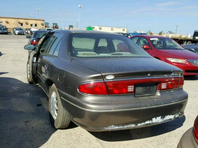 2G4WS52J021162799 - 2002 BUICK CENTURY CU TAN photo 3