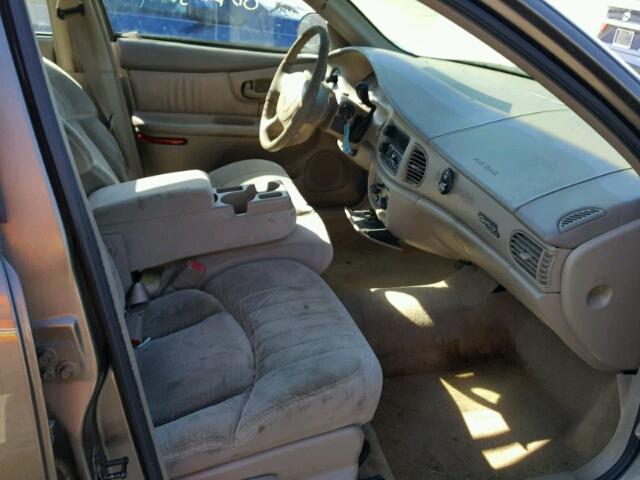 2G4WS52J021162799 - 2002 BUICK CENTURY CU TAN photo 5