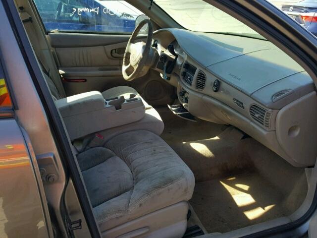 2G4WS52J021162799 - 2002 BUICK CENTURY CU TAN photo 9