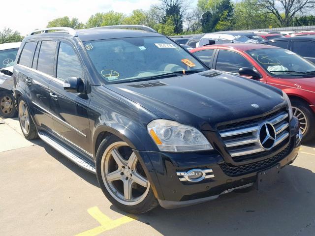 4JGBF86E98A312652 - 2008 MERCEDES-BENZ GL 550 4MA BLACK photo 1