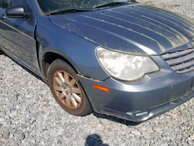 1C3LC46B19N520989 - 2009 CHRYSLER SEBRING LX SILVER photo 9