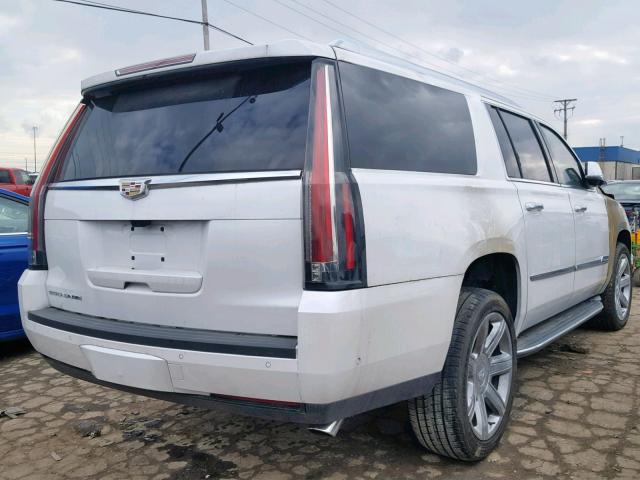 1GYS4HKJ1HR139265 - 2017 CADILLAC ESCALADE E WHITE photo 4