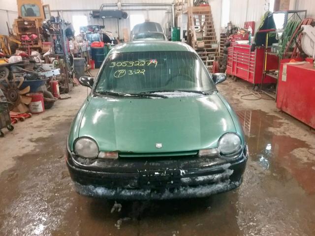 1B3ES47C7XD100043 - 1999 DODGE NEON HIGHL GREEN photo 9