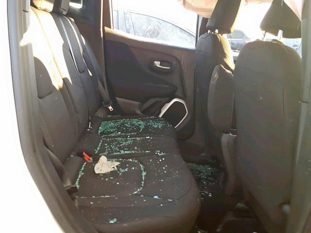 ZACCJBAB2JPJ00941 - 2018 JEEP RENEGADE S თეთრი ფოტო 6