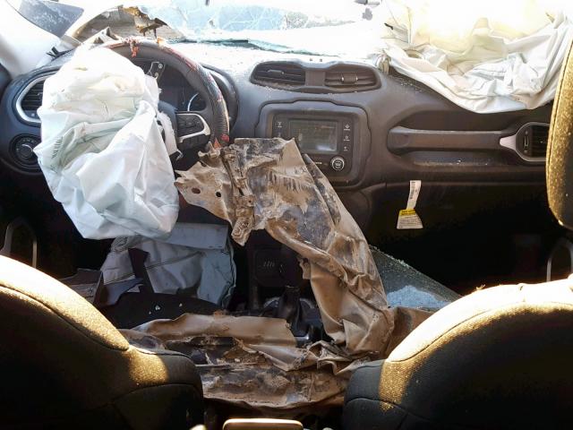 ZACCJBAB2JPJ00941 - 2018 JEEP RENEGADE S თეთრი ფოტო 9