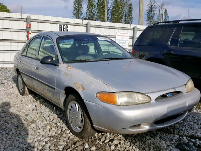 1FALP10P5VW288507 - 1997 FORD ESCORT SILVER photo 1