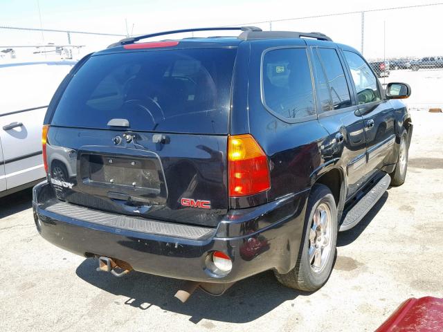 1GKDT13S832133968 - 2003 GMC ENVOY BLACK photo 4