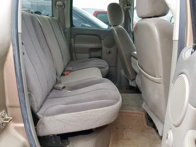 3D7KA28D13G737156 - 2003 DODGE RAM 2500 S ოქროსფერი ფოტო 6
