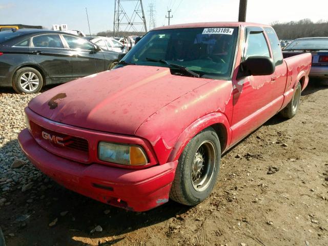 NCS89322 - 2000 GMC SONOMA RED photo 2