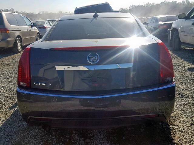 1G6DK5EG9A0134329 - 2010 CADILLAC CTS PERFOR GRAY photo 9