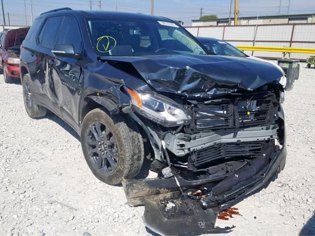 1GNERJKX6KJ170783 - 2019 CHEVROLET TRAVERSE R GRAY photo 1