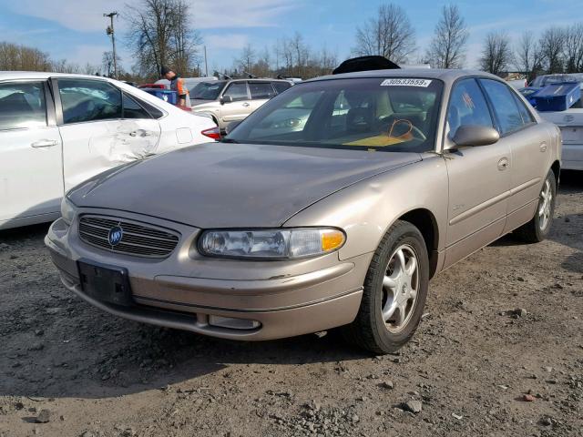 2G4WB55K411200859 - 2001 BUICK REGAL LS TAN photo 2