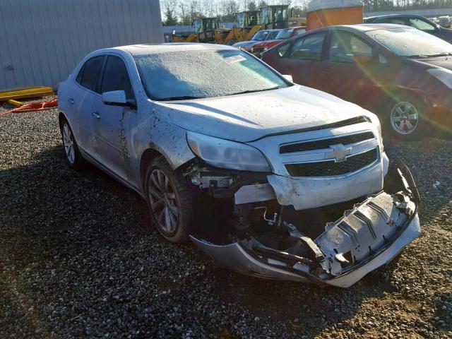 1G11E5SA3DF137597 - 2013 CHEVROLET MALIBU 2LT SILVER photo 1