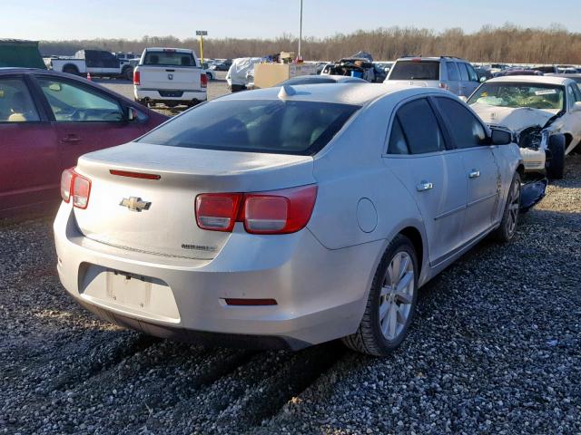 1G11E5SA3DF137597 - 2013 CHEVROLET MALIBU 2LT SILVER photo 4