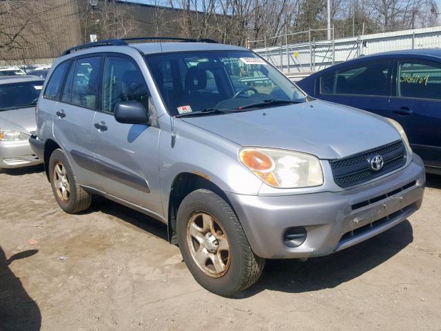 JTEHD20V156035581 - 2005 TOYOTA RAV4 SILVER photo 1