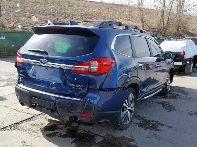 4S4WMARD2K3429065 - 2019 SUBARU ASCENT TOU BLUE photo 4