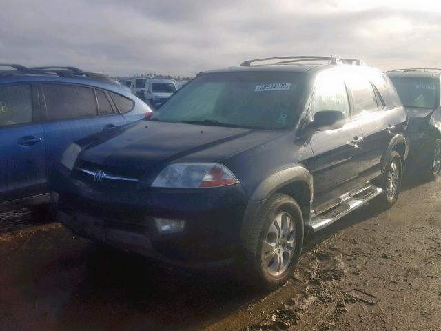 2HNYD18813H534013 - 2003 ACURA MDX TOURIN BLUE photo 2