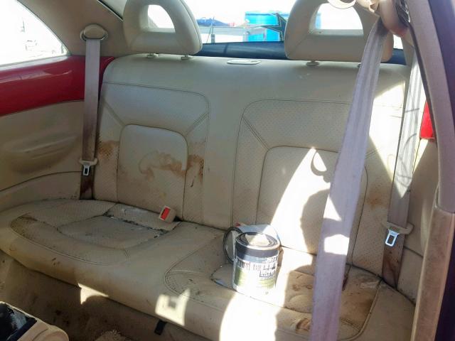 3VWCC21C2YM494442 - 2000 VOLKSWAGEN NEW BEETLE Qırmızı foto 6