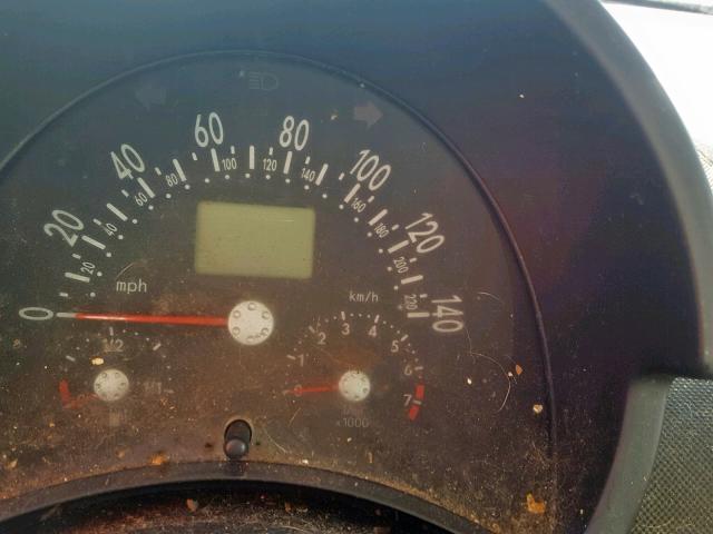 3VWCC21C2YM494442 - 2000 VOLKSWAGEN NEW BEETLE Qırmızı foto 8