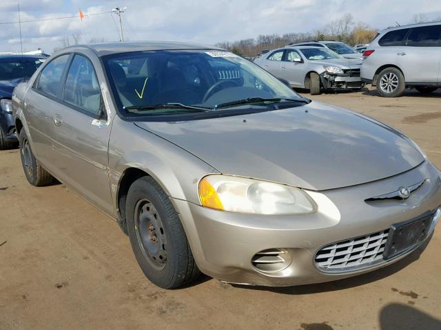 1C3EL46X22N270575 - 2002 CHRYSLER SEBRING LX GOLD photo 1