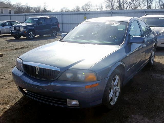 1LNHM87A3YY768634 - 2000 LINCOLN LS BLUE photo 2