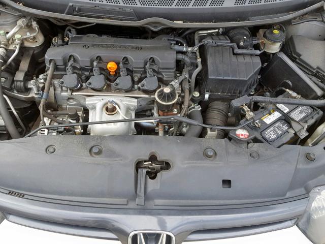 2HGFG128X7H534287 - 2007 HONDA CIVIC EX SILVER photo 7