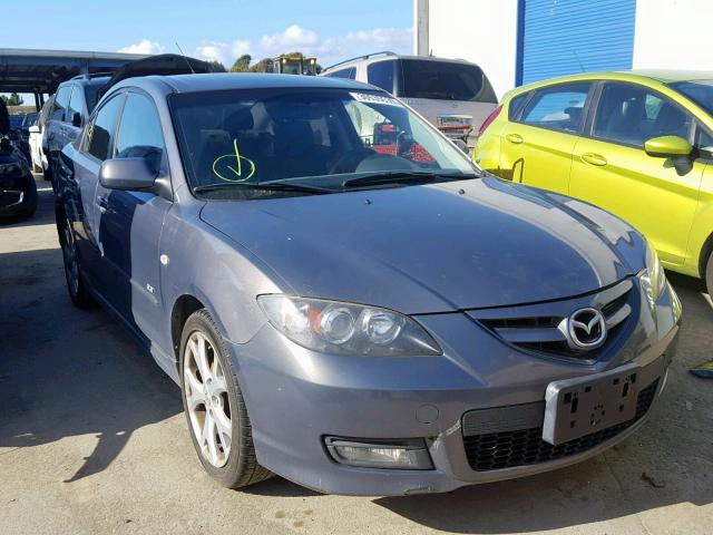 JM1BK324871655547 - 2007 MAZDA 3 S GRAY photo 1