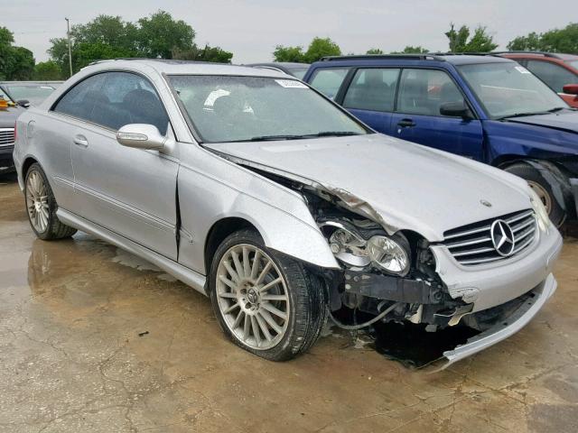 WDBTJ76H63F038722 - 2003 MERCEDES-BENZ CLK 55 AMG SILVER photo 1