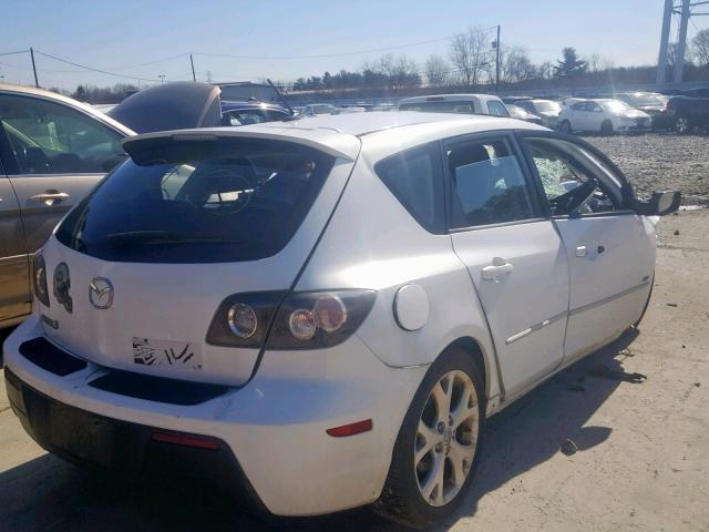 JM1BK344791193756 - 2009 MAZDA 3 S WHITE photo 4